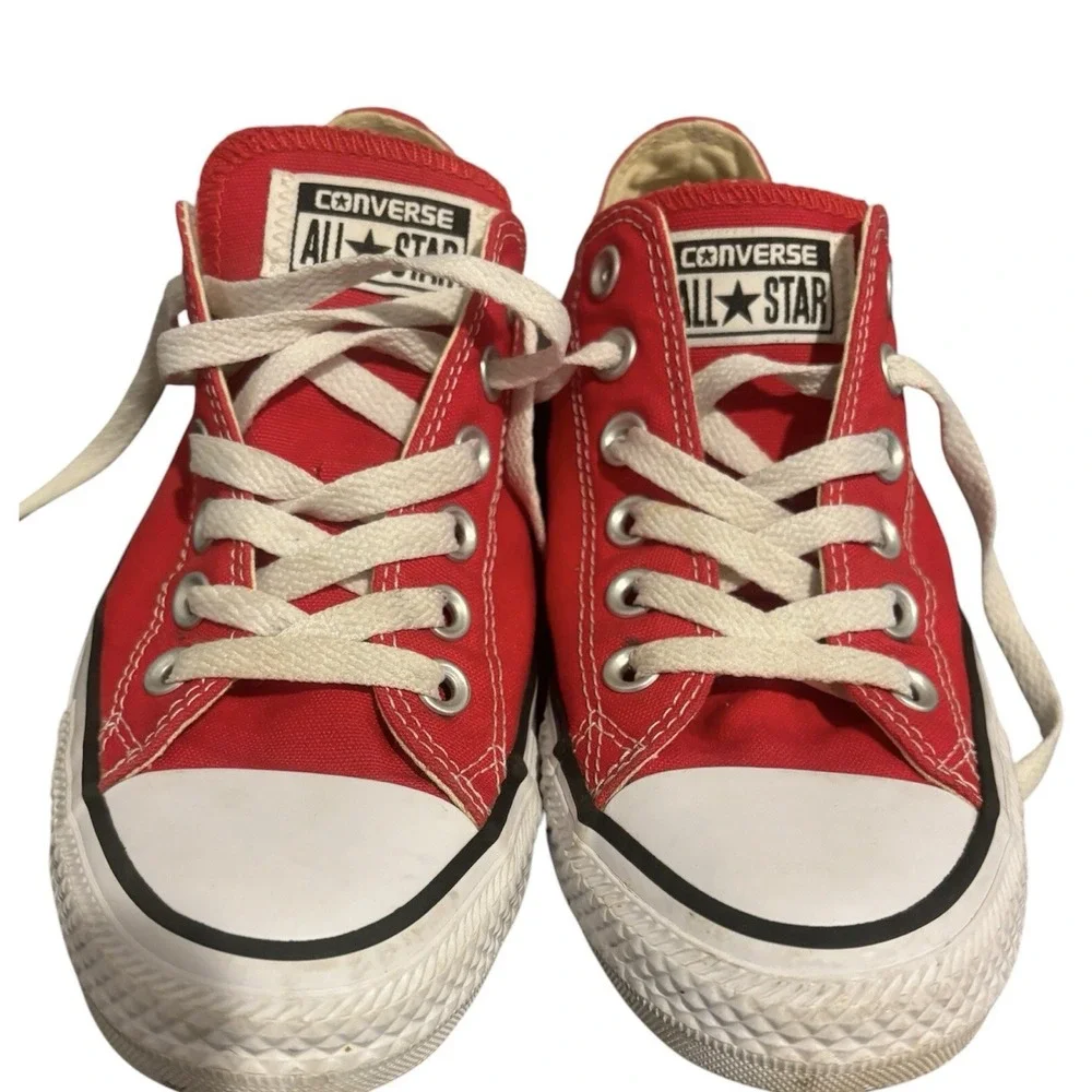 Converse Chuck Taylor All Star OX Red - Men's 4 Women's‎ 6 Sneakers Tennis Shoes - Picture 2 of 11
